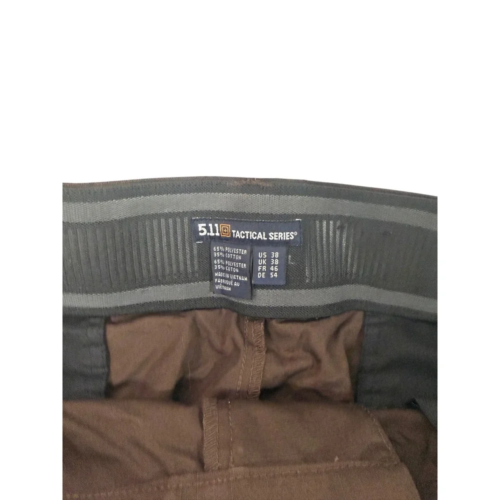 5.11 Tactical Taclite PDU B-Class Pant 74371 Brown Ripstop Mens 38 Duty Uniform